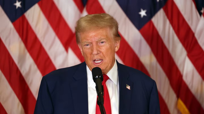 Donald Trump's business concerns have unveiled a new mobile service, pledging affordable access for Americans. Photo / Getty Images