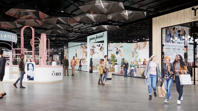Plans for the new 120-shop discount fasion hub at the airport. (Photo / Auckland Airport)