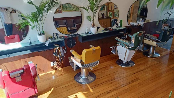 "Businesses are just running leaner and leaner," Mike Austen of Eden Barbers said. Photo / Supplied via RNZ