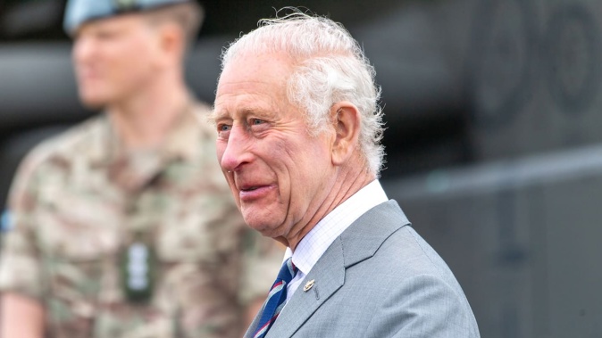 King Charles bonded with a veteran about both losing their sense of taste during cancer treatment. Photo / Getty Images
