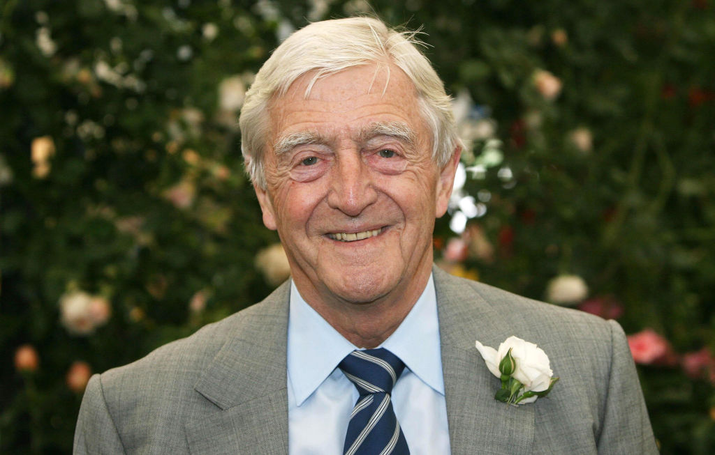 Sir Michael Parkinson. Photo / Getty Images