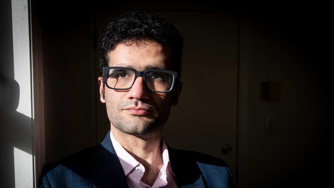 Arsalan Abdollahi claims he was racially profiled by the TSB Bank after they closed his account due to his joint Iranian citizenship. Photo / Jason Oxenham