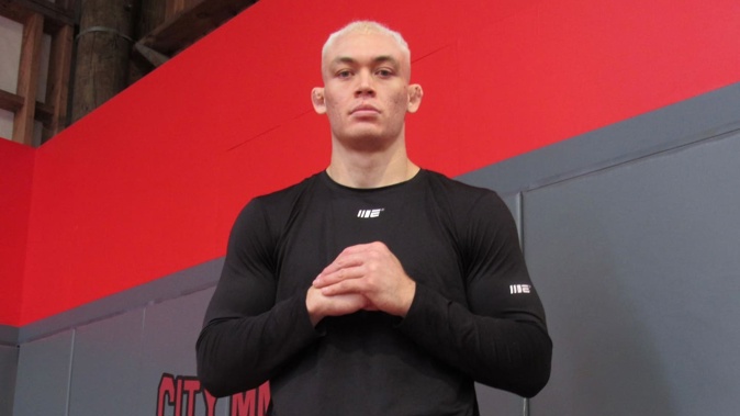 Navajo Stirling will compete for a UFC contract on Dana White's Contender Series this week. Photo / Christopher Reive