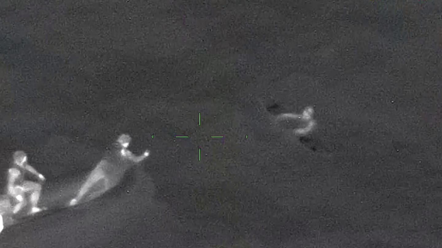 A hypothermic surfer has been plucked to safety in “complete darkness” after getting caught in a rip and drifting 1.5km off West Auckland’s Piha Beach. Photo / NZ Police