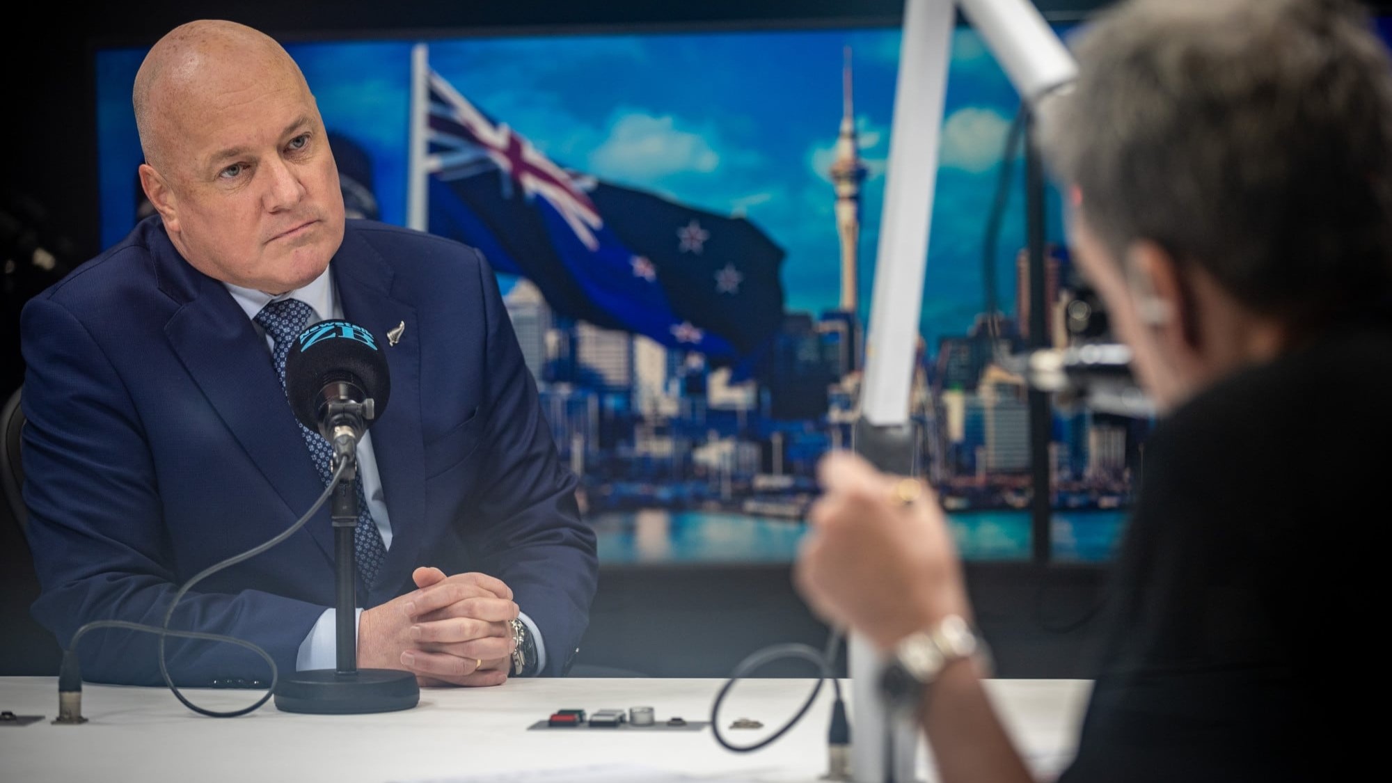 Prime Minister, David Seymour laugh off NZ First policy to nationalise BNZ