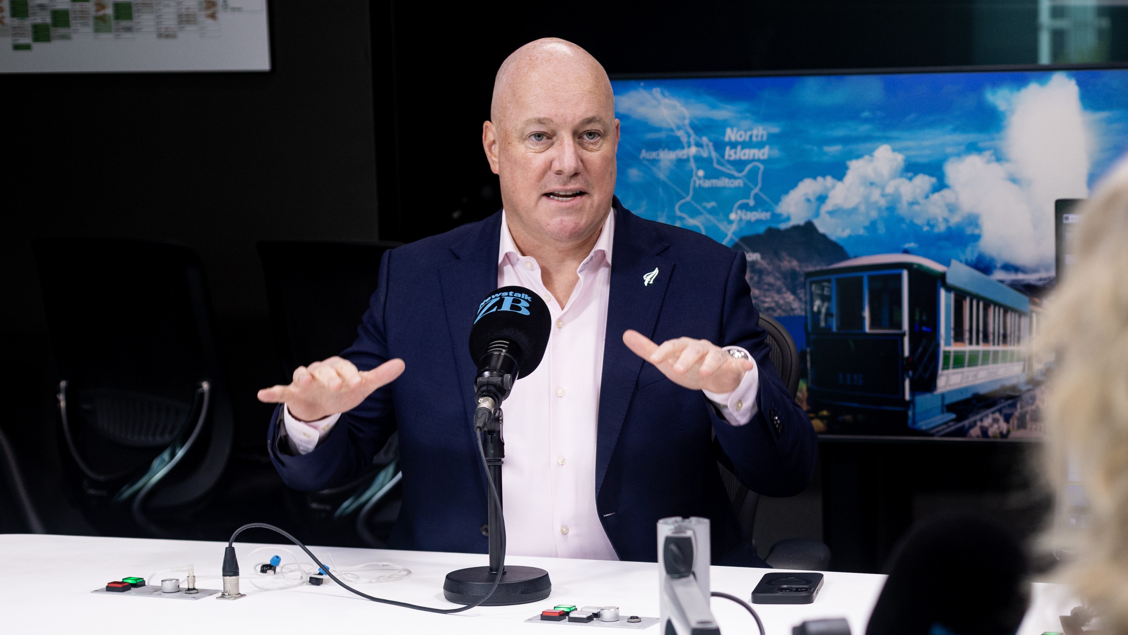 Watch Live: Christopher Luxon takes talkback with Kerre Woodham 