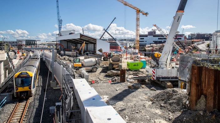 Developers will be able to build apartment blocks of at least 15 storeys near key Auckland train stations including Maungawhau/Mount Eden. Photo / Michael Craig