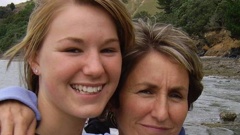 Mother Nikki Bray with daughter Natasha, who lost her life in the Mangatepopo Gorge canyoning tragedy on April 15, 2008