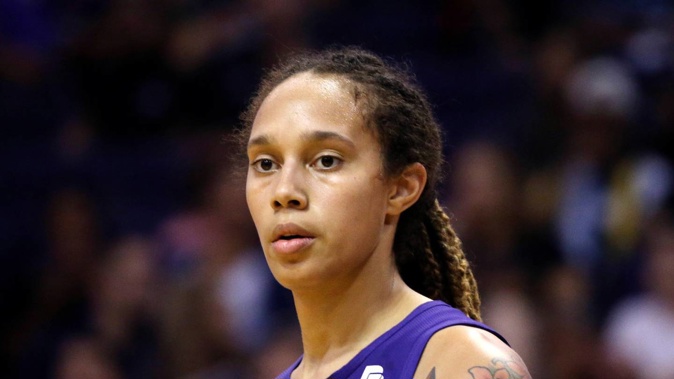 US basketball star Brittney Griner has been jailed in Russia since February. (Photo / AP)