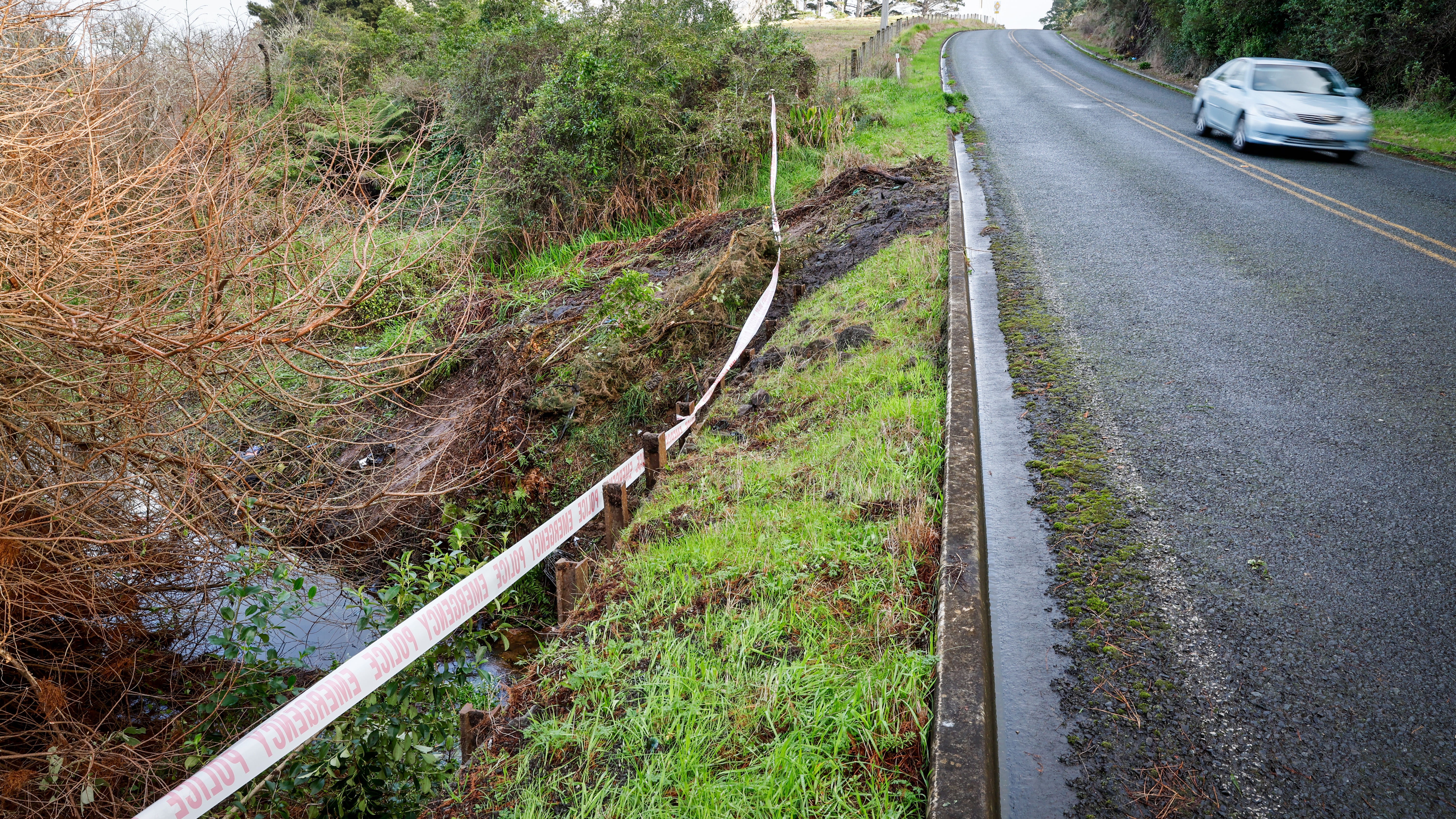 The site of a fatal crash on Masters Rd. Photo / Mark Mitchell