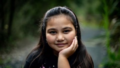 Cataleya Iopu, 8, auditioned for The Celebrity Experience, which offers online training from celebrities and workshops. Her mother, April, says the company is "milking" gullible parents. Photo / Dean Purcell