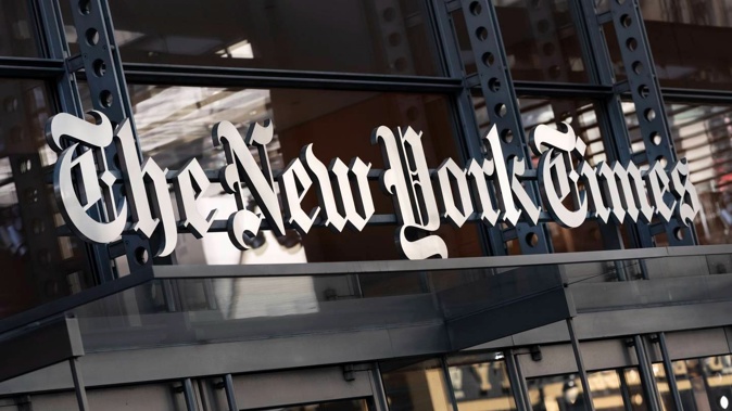 The New York Times is calling time on its sports department. Photo / AP