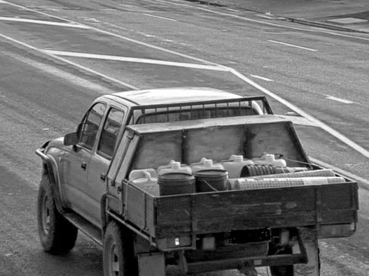 Missing man Tom Phillips has been sighted in a brown/bronze 2003 Toyota Hilux flat-deck ute (pictured) on State Highway 31 in the Kawhia area. Photo / NZ Police