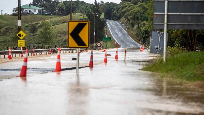 Kaipara has experienced extensive flooding over the past three days. Photo / Michael Craig