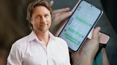 An online scam misusing New Zealand actor Martin Henderson's identity is one high-profile recent con, but Microsoft says fake job listings are increasingly problematic. Composite photo / Sylvie Whinray