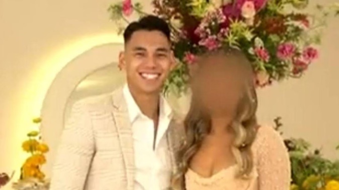 Peter Vuong was rescued by police. Photo / 9 NEWS