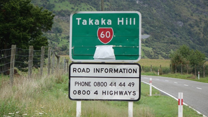 The driver who caused a crash on State Highway 60 between Takaka and Collingwood is still suffering a year on. Photo / Tracy Neal