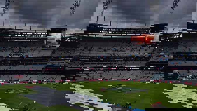 Rain could play a part in the Twenty20 World Cup final at the Melbourne Cricket Ground on Sunday. Photosport