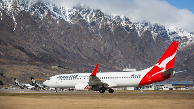 First Qantas flight from Australia is scheduled to arrive next Monday. Photo / Supplied
