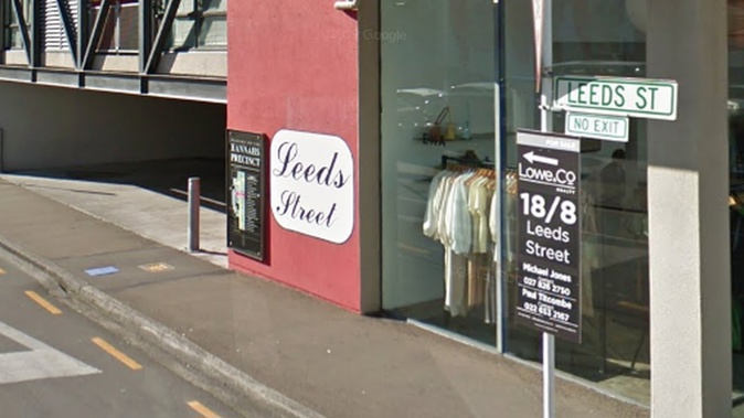 The assault occurred on Leeds St in Wellington. Photo / Google Maps