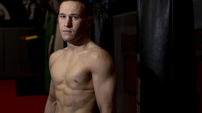 UFC fighter Kai Kara-France has joined the Warriors as a wrestling coach ahead for the NRL season. Photo / Dean Purcell.