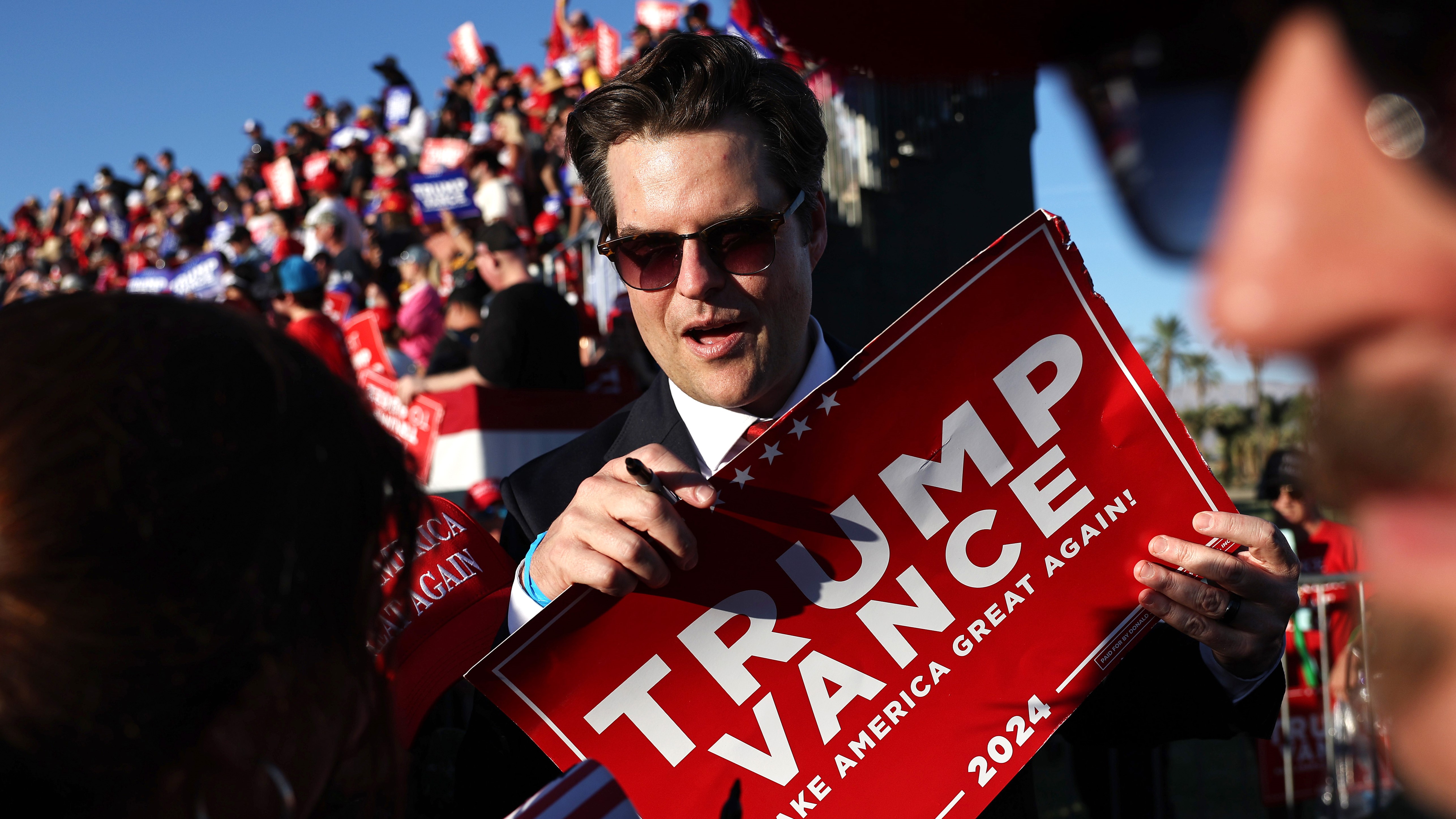 Donald Trump has nominated Congressman Matt Gaetz to be his Attorney General. (Photo by Mario Tama/Getty Images)