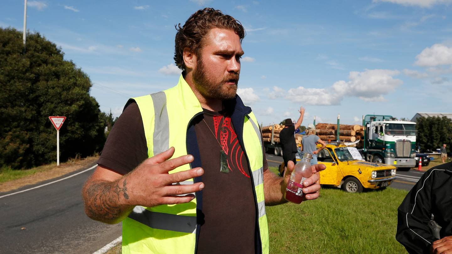 Brad Flutey sought an adjournment for sentencing based on his sovereign rights. Photo / Michael Cunningham