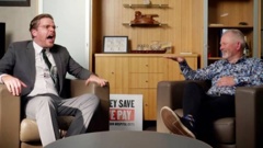 Invercargill Mayor Nobby Clark has given an extraordinary interview to comedian Guy Williams, in which he appeared unapologetic for using racial and sexuality slurs. Photo / Three