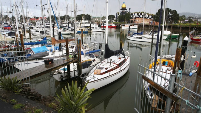 An elderly man has been rescued from a water incident at Whangārei Marina on Friday morning. Photo / Tania Whyte
