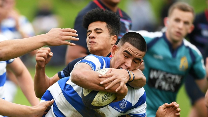 Significant tackle height reduction has been revealed across all community rugby. Photosport