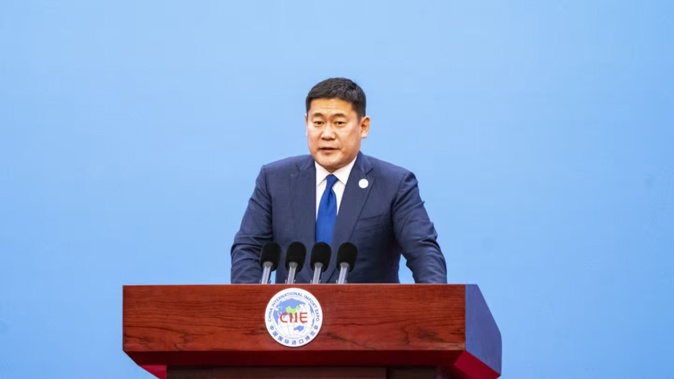 Luvsannamsrain Oyun-Erdene will remain as caretaker prime minister until his successor is appointed. Photo / Getty Images