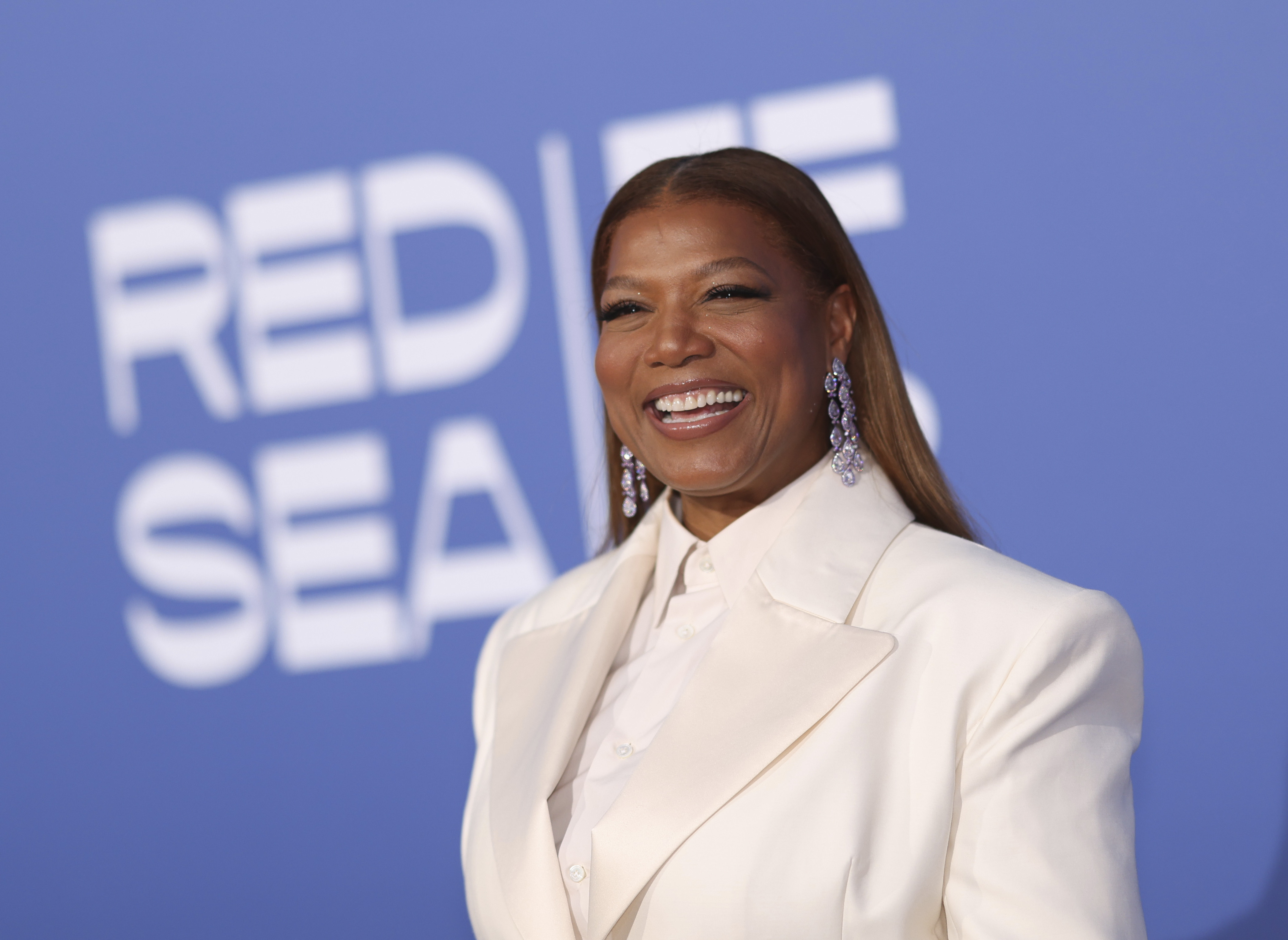 Queen Latifah poses for photographers upon arrival at the amfAR Cinema Against AIDS benefit at the Hotel du Cap-Eden-Roc, during the 76th Cannes international film festival, Cap d'Antibes, southern France, Thursday, May 25, 2023. Photo / AP