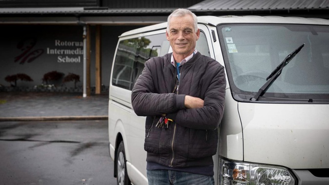 Dave Parry loves his Rotorua teaching job so much, he has travelled from Tauranga every day for 20 years. Photo / Andrew Warner