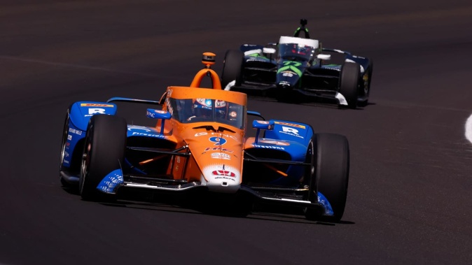 Scott Dixon was the best placed of the Kiwi drivers at the Indianapolis 500. (Photo / Getty Images)