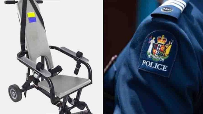 Police need more training in the use of restraint chairs following a death in custody the Independent Police Conduct Authority had ruled. Photo / Police
