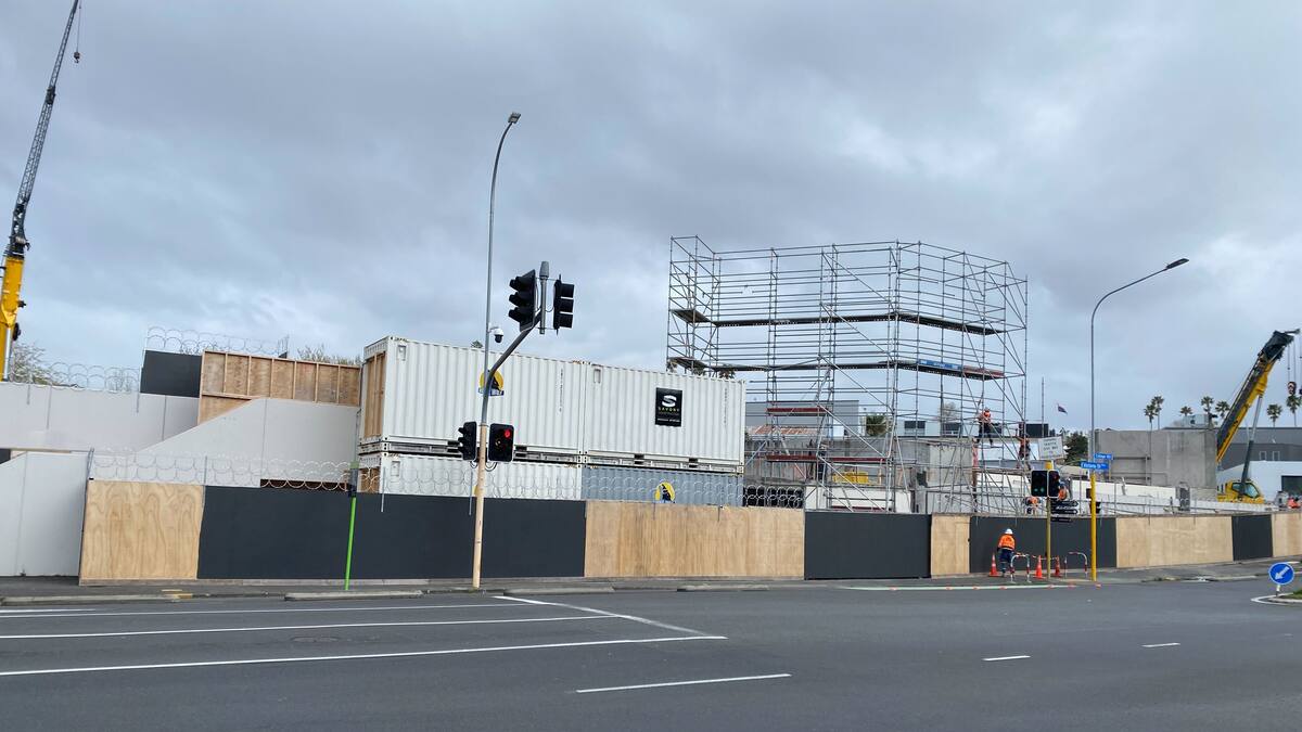 A Foodstuffs spokesperson said the plan has always been to make the site safe and clean. Photo / Supplied