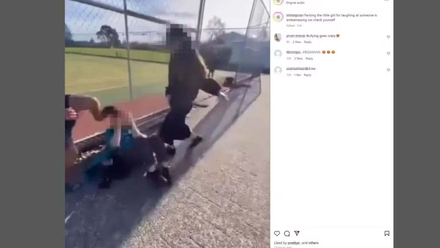 A junior high school student's head was stomped on by two senior students at Mangakōtukutuku College in Hamilton.