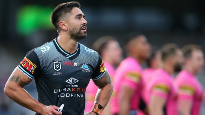 Shaun Johnson of the Sharks. (Photo / Getty)