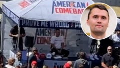 Right-wing youth activist and influencer Charlie Kirk (inset), a major ally of President Donald Trump, has been shot dead in a "political assassination".