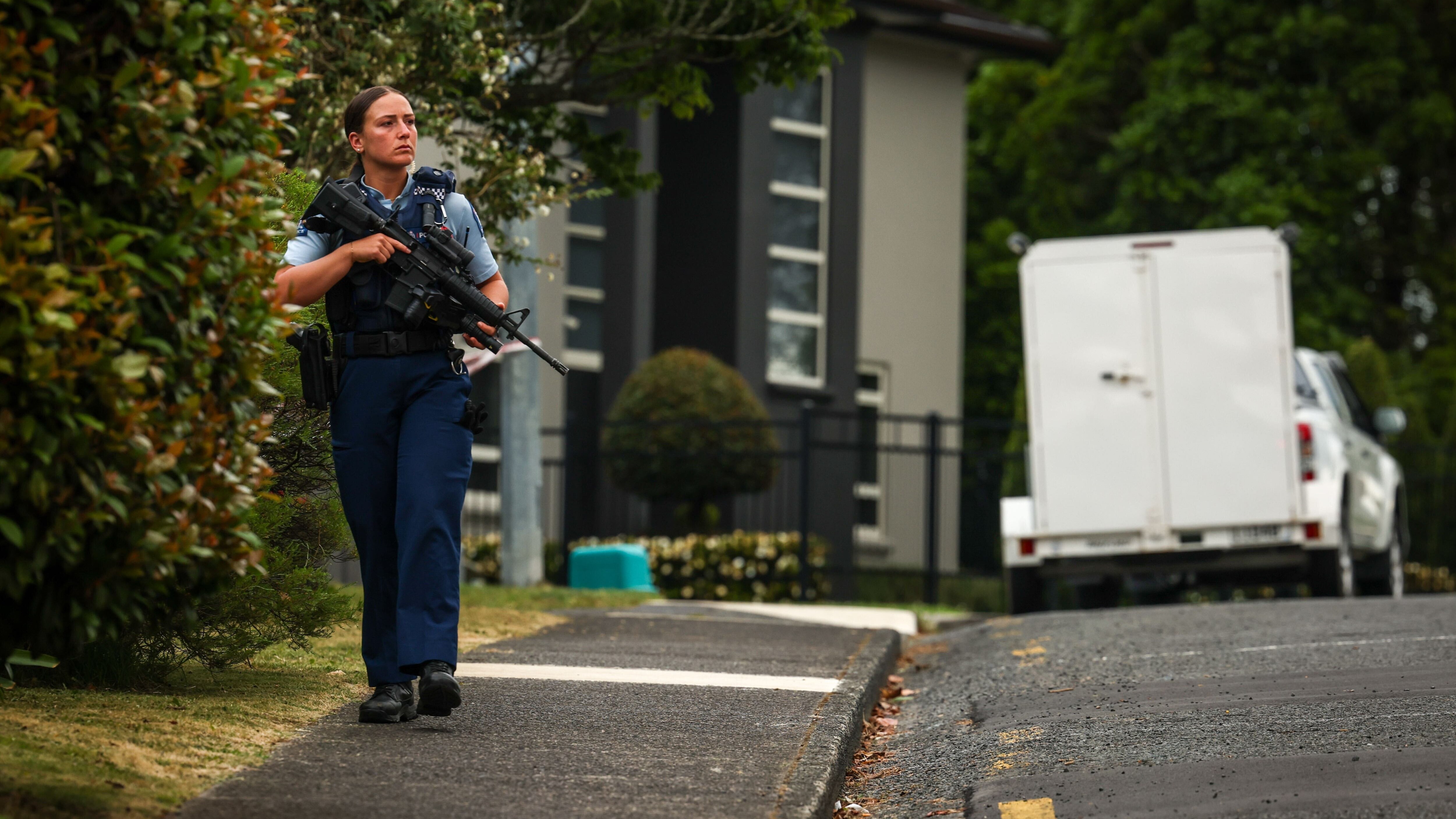 Hamilton homicide: Armed officers at street cordon as police probe Lake Cres death