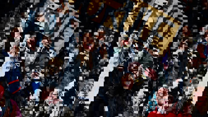 The Black Ferns have inspired a momentous turn-out for the Rugby World Cup's opening day. Photo / Photosport