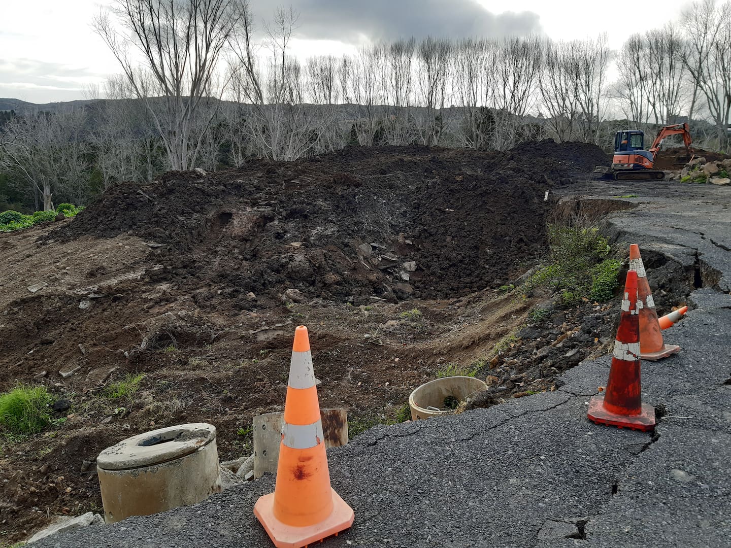The contractor was fined for breaching an abatement notice, depositing contaminated fill, and conducting unauthorised earthworks exceeding legal limits. Photo / Auckland Council