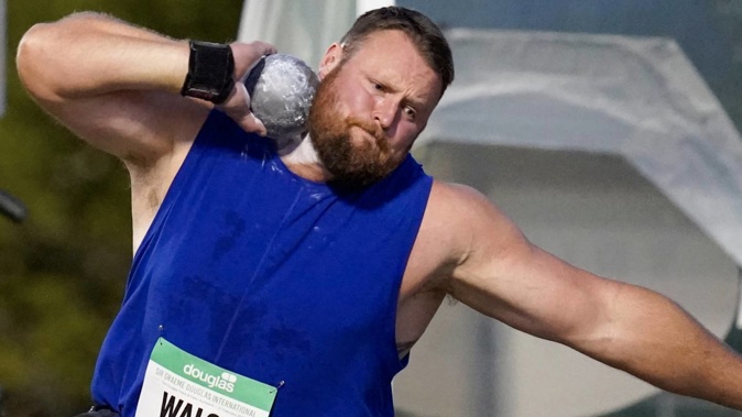 Kiwi shot-putter Tom Walsh. (Photo / Photosport)
