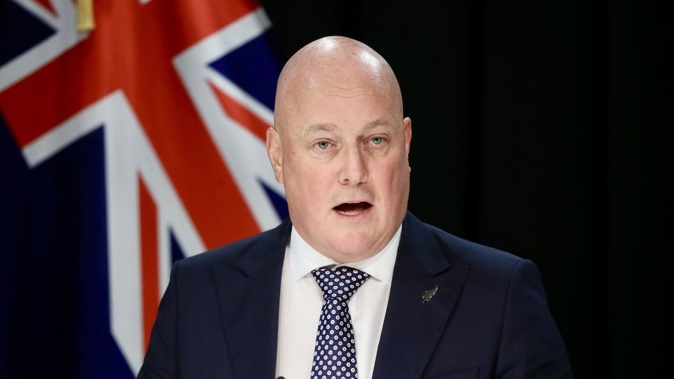 Prime Minister Christopher Luxon is speaking to Newstalk ZB's Mike Hosking this morning following the replacement of the Health NZ board with a commissioner. File photo / Mark Mitchell