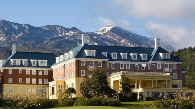 The Grand Chateau Tongariro. Photo / RNZ
