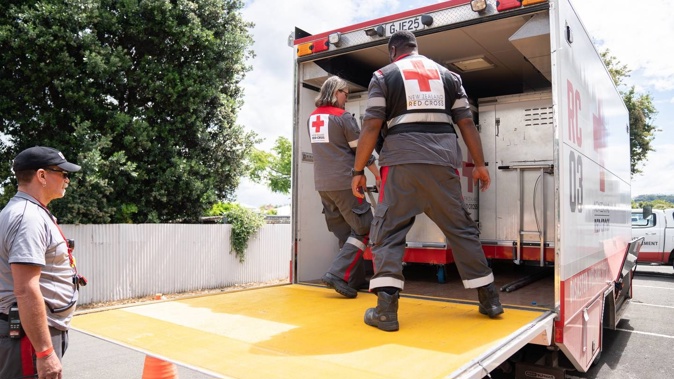 Red Cross NZ on the ground in Hawke's Bay after Cyclone Gabrielle.