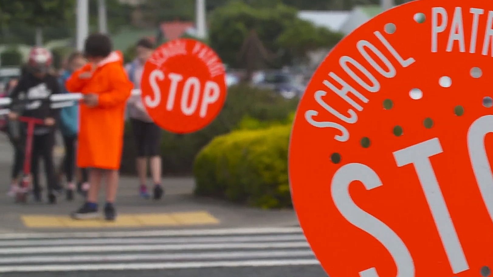 Student road patroller hit at crossing becomes 5th child run over on school run this month