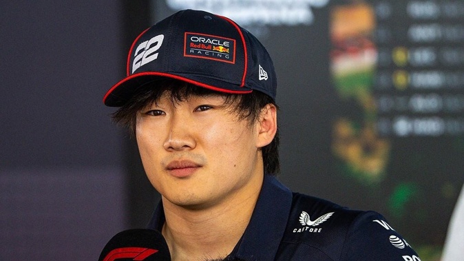 Yuki Tsunoda has picked up points in three of the seven races since taking over from Liam Lawson. Photo / Getty Images