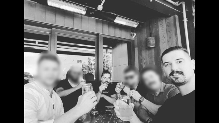Brothers Danny (centre) and Roberto (right) at Mama Hooch were they spoked drinks and sexually assaulted women. Photo / Facebook