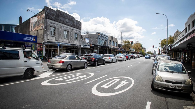 Most roads in Ponsonby and Freemans Bay will have slower speed limits. Photo / Michael Craig
